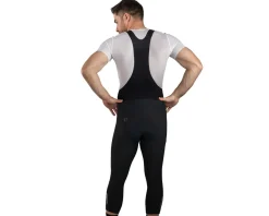 Pearl iZUMi Tights & Pants|Thermal Cycling 3/4 Bib Tights (Black) (L) (w/ Chamois)