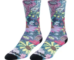 Pearl iZUMi Clothing Accessories|Shoes, Socks, & Footwear|Transfer LTD 7" Socks (Vibrant Grow) (M)