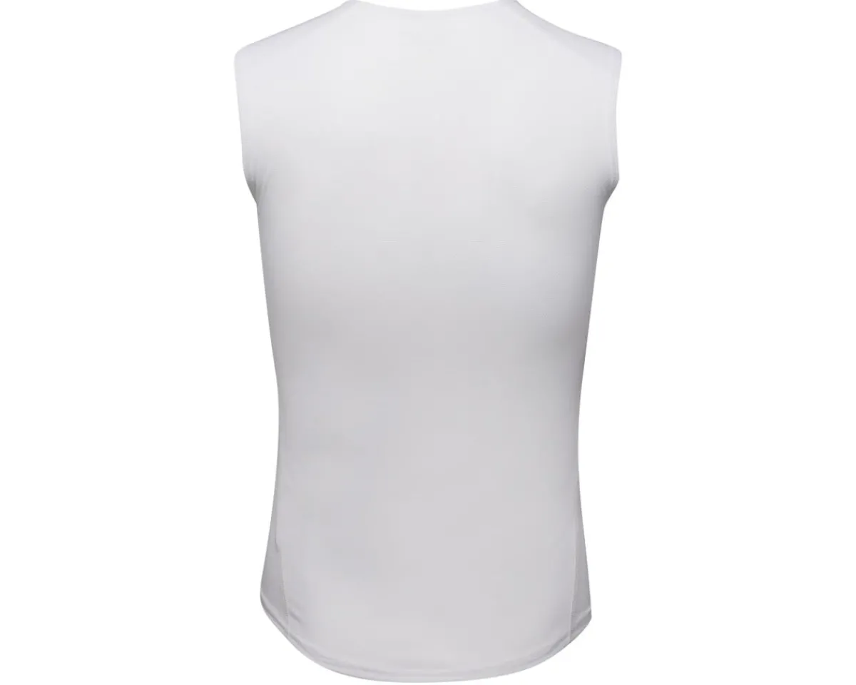 Pearl iZUMi Base Layers|Holiday Shopping|Transfer Mesh Sleeveless Base Layer (White) (L)