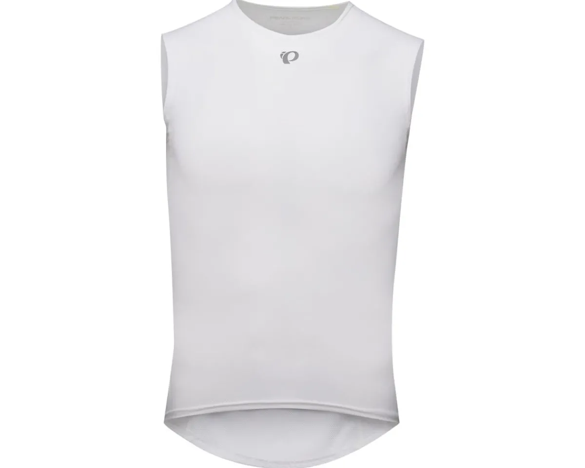 Pearl iZUMi Base Layers|Holiday Shopping|Transfer Mesh Sleeveless Base Layer (White) (L)