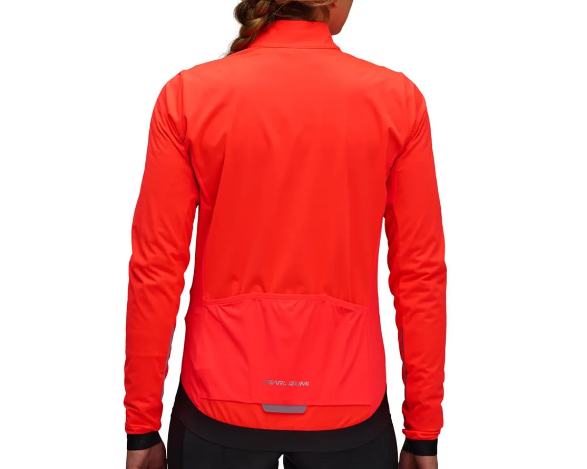 Pearl iZUMi Jackets & Vests|Women'S|Women's Attack Hybrid Jacket (Fiery Coral/Black) (S)
