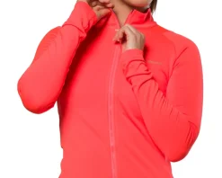 Pearl iZUMi Women'S|Jerseys|Women's Attack Thermal Long Sleeve Jersey (Firey Coral) (S)