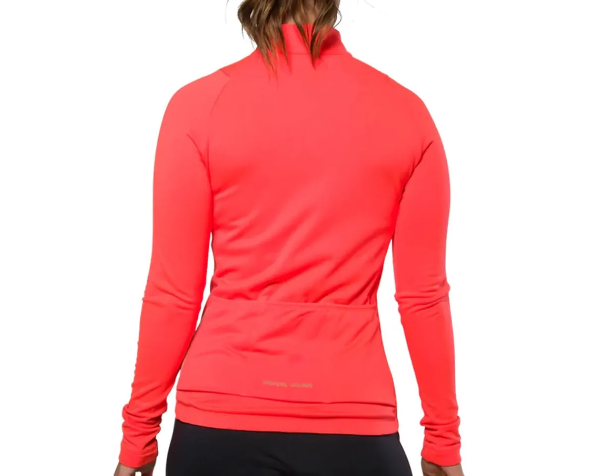 Pearl iZUMi Women'S|Jerseys|Women's Attack Thermal Long Sleeve Jersey (Firey Coral) (S)