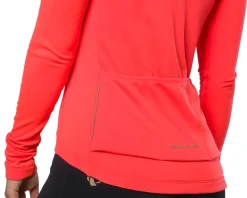 Pearl iZUMi Women'S|Jerseys|Women's Attack Thermal Long Sleeve Jersey (Firey Coral) (S)