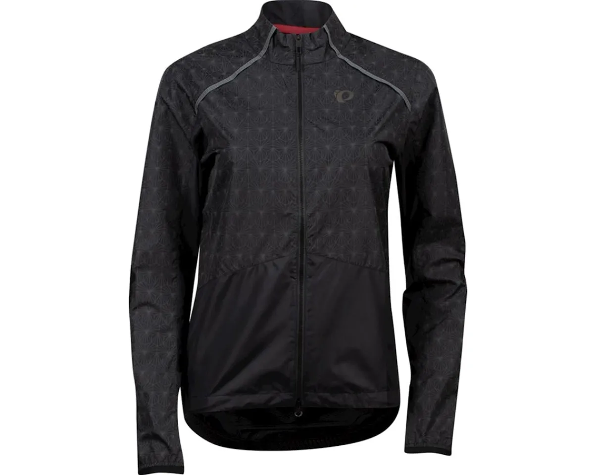 Pearl iZUMi Holiday Shopping|Clothing Sale|Women's Bioviz Barrier Jacket (Black/Reflective Deco) (S)