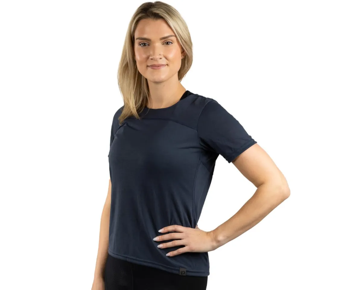 Pearl iZUMi Women'S|Jerseys|Women's Canyon Short Sleeve Jersey (Dark Ink) (XL)