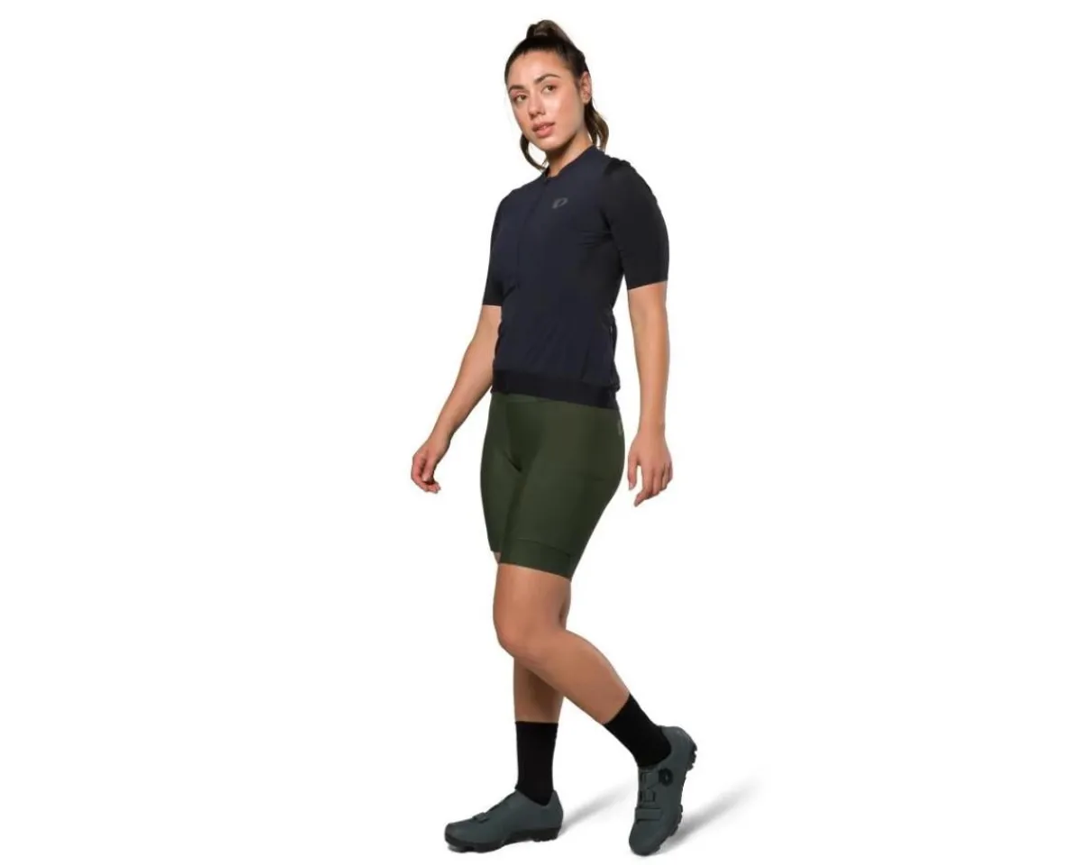 Pearl iZUMi Women'S|Jerseys|Women's Expedition Short Sleeve Jersey (Black) (M)