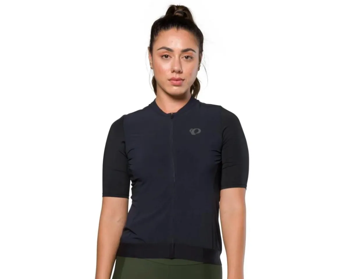 Pearl iZUMi Women'S|Jerseys|Women's Expedition Short Sleeve Jersey (Black) (M)