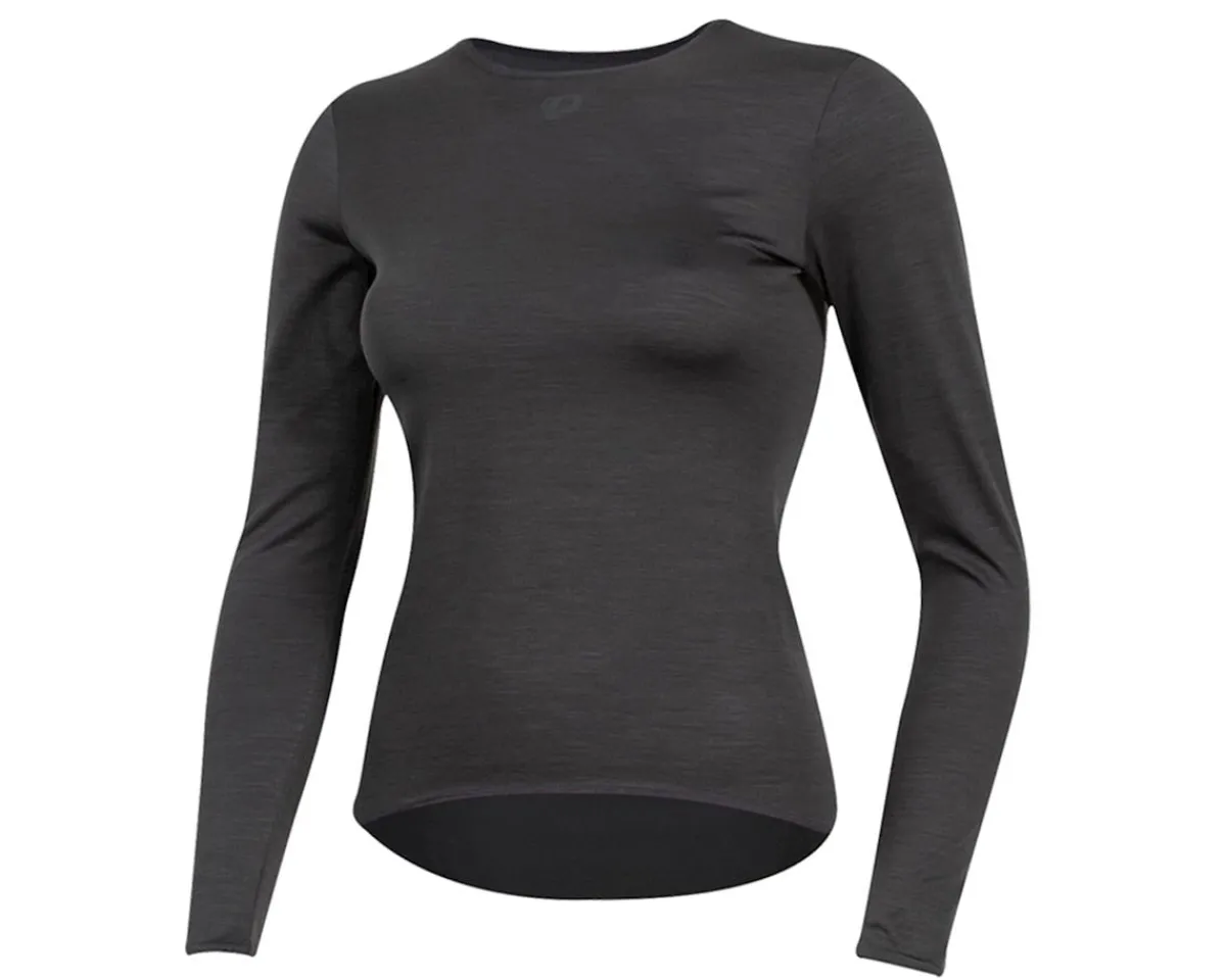 Pearl iZUMi Clothing Sale|Women'S|Women’s Merino Long Sleeve Base Layer (Phantom) (XS)