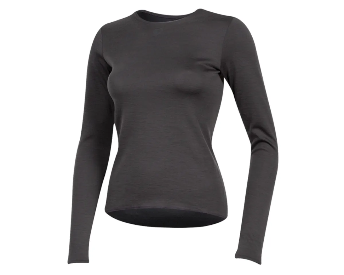 Pearl iZUMi Clothing Sale|Women'S|Women's Merino Thermal Long Sleeve Base Layer (Phantom) (L)