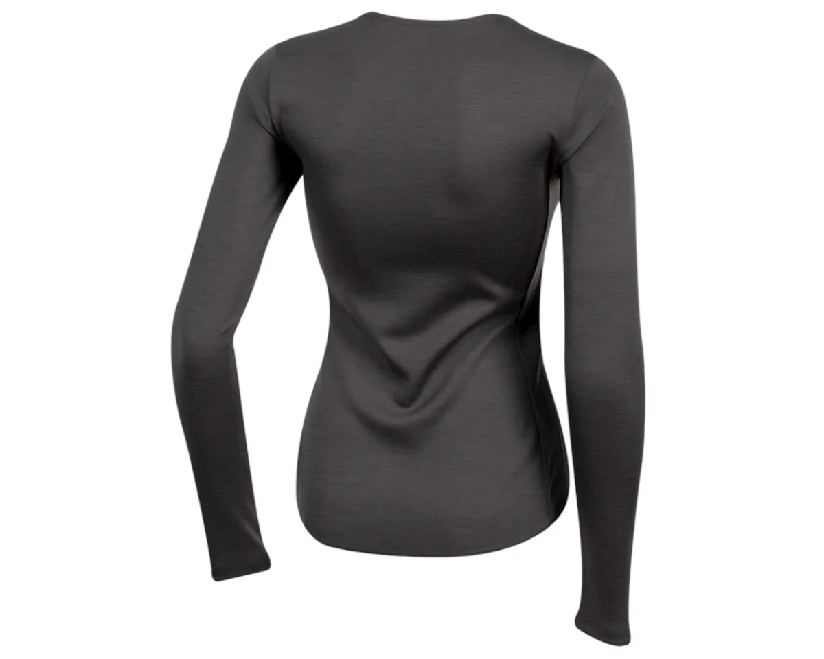 Pearl iZUMi Clothing Sale|Women'S|Women's Merino Thermal Long Sleeve Base Layer (Phantom) (L)