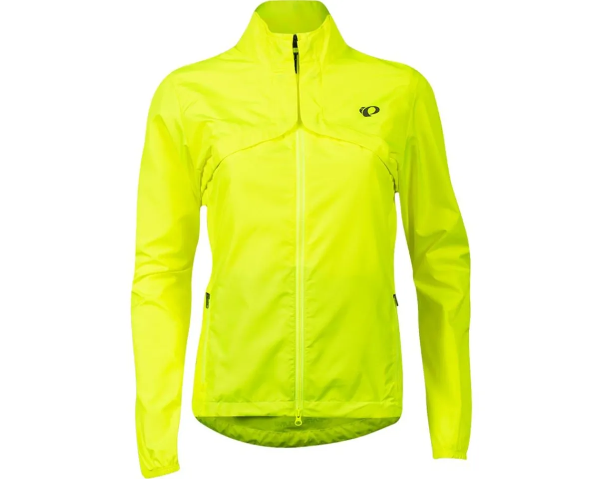 Pearl iZUMi Jackets & Vests|Women'S|Women's Quest Barrier Convertible Jacket (Screaming Yellow/Turbulence) (L)