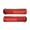 Peaty's Grips & Handlebar Tape|Mushroom Thick Lock-On Grips (Red) (Pair)