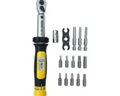 Pedro's Tools|Demi Torque Wrench II (w/Bits) (3-15Nm) (1/4'' Driver)