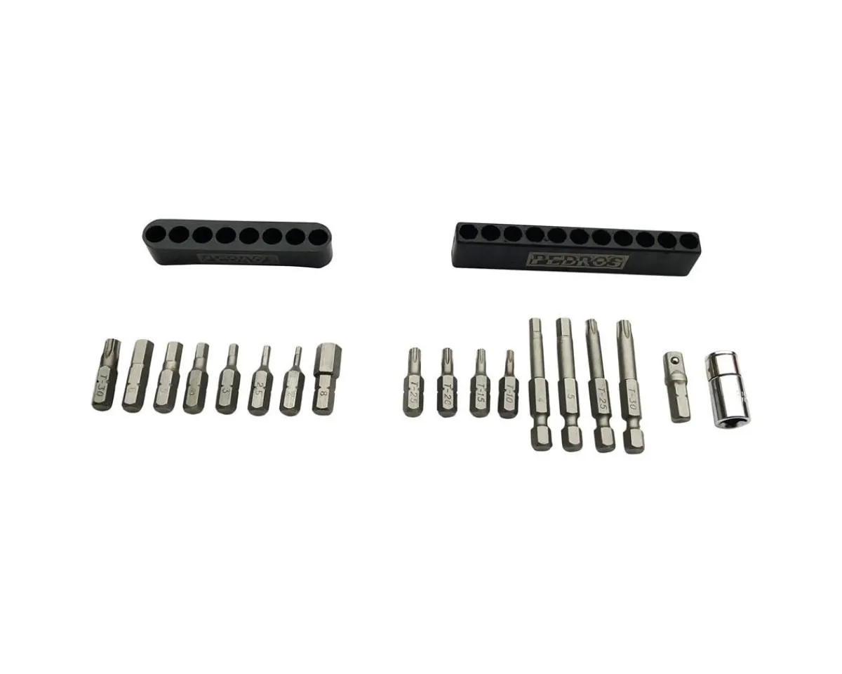 Pedro's Tools|1/4" Hex and Torx Bit Set II