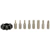 Pedro's Tools|Multi-Torque Bit Set (Black) (8 Bits)