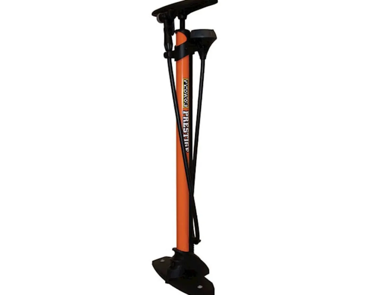 Pedro's Pumps & Co2|Prestige Mechanic's Floor Pump (Orange)