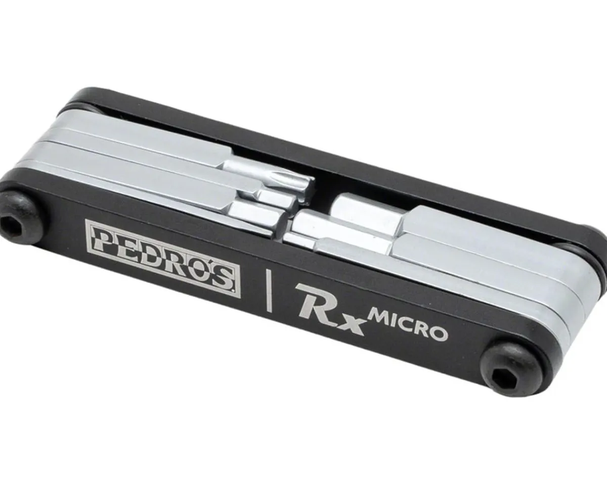 Pedro's Tools|Rx Micro-7 Multi Tool (Black) (7-Function)