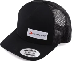 Performance Casual Clothing|Bicycle Trucker Hat (Black) (Universal Adult)