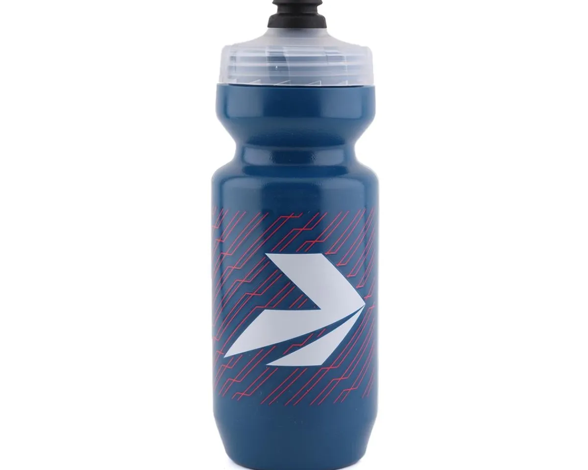 Performance Water Bottles|Bicycle Water Bottle w/ MoFlo Lid (Blue) (22oz)