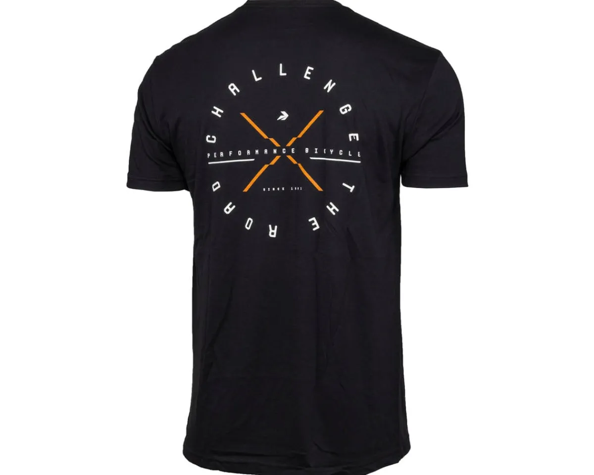 Performance Clothing Sale|Casual Clothing|Men's Challenge The Road T-Shirt (Black) (S)