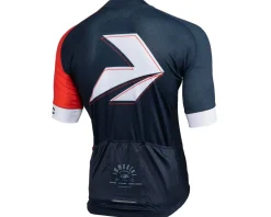 Performance Clothing Sale|Summer Essentials|Men's Nova Pro Cycling Jersey (Blue/Red) (Slim) (S)