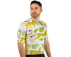 Performance Jerseys|Summer Essentials|Men's Nova Pro Cycling Jersey (Cheetah) (Standard) (S)