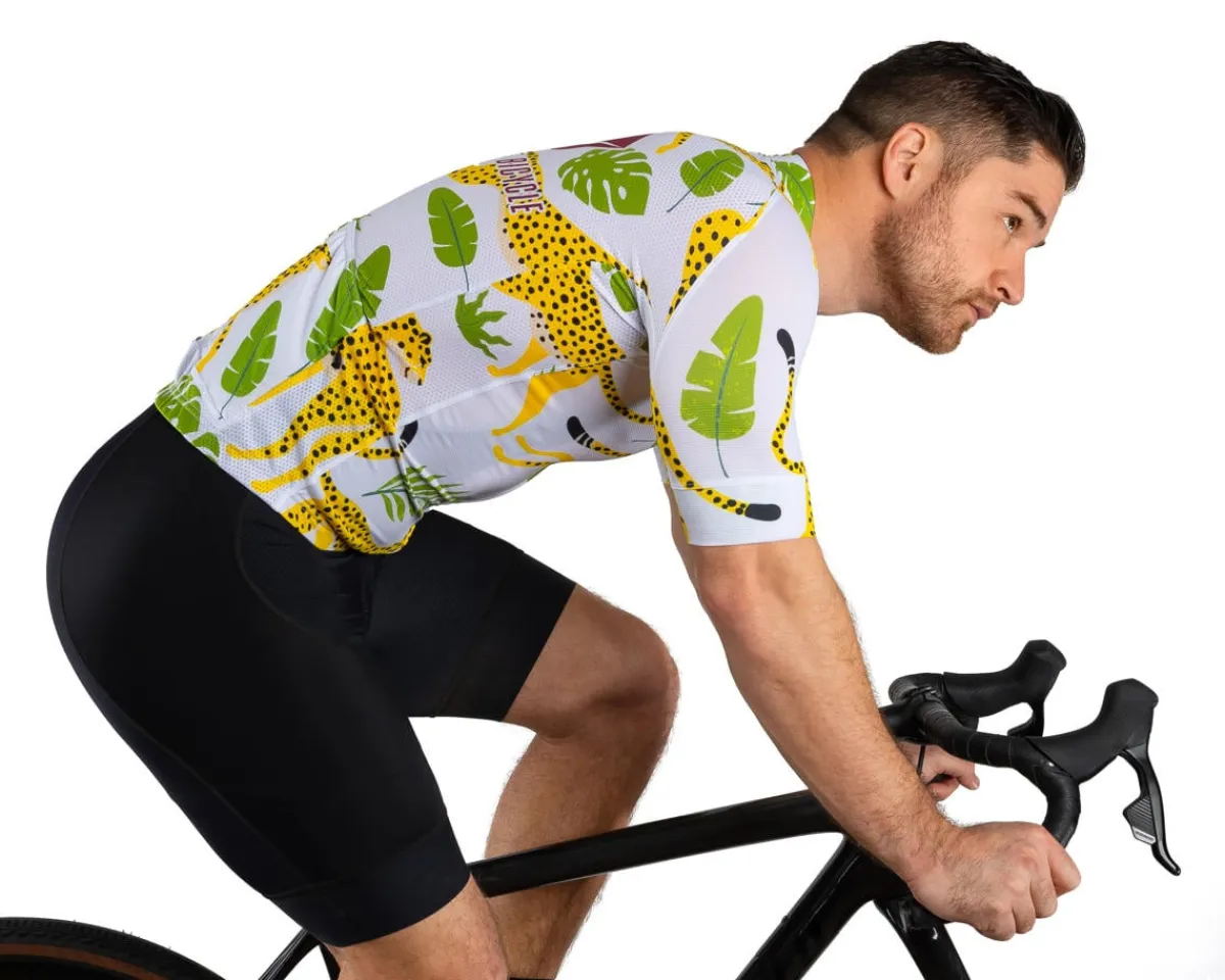 Performance Jerseys|Summer Essentials|Men's Nova Pro Cycling Jersey (Cheetah) (Standard) (S)