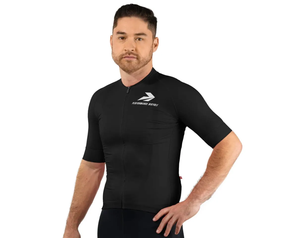 Performance Jerseys|Summer Essentials|Men's Nova Pro Cycling Jersey (Black) (Standard) (S)