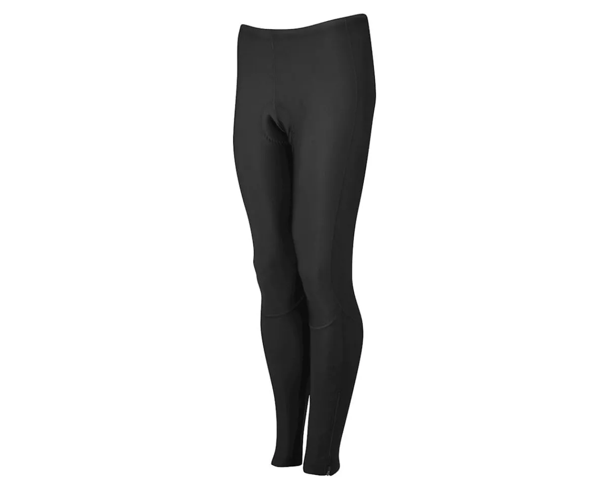 Performance Tights & Pants|Men's Thermal Flex Tights (Black) (S) (w/ Chamois)