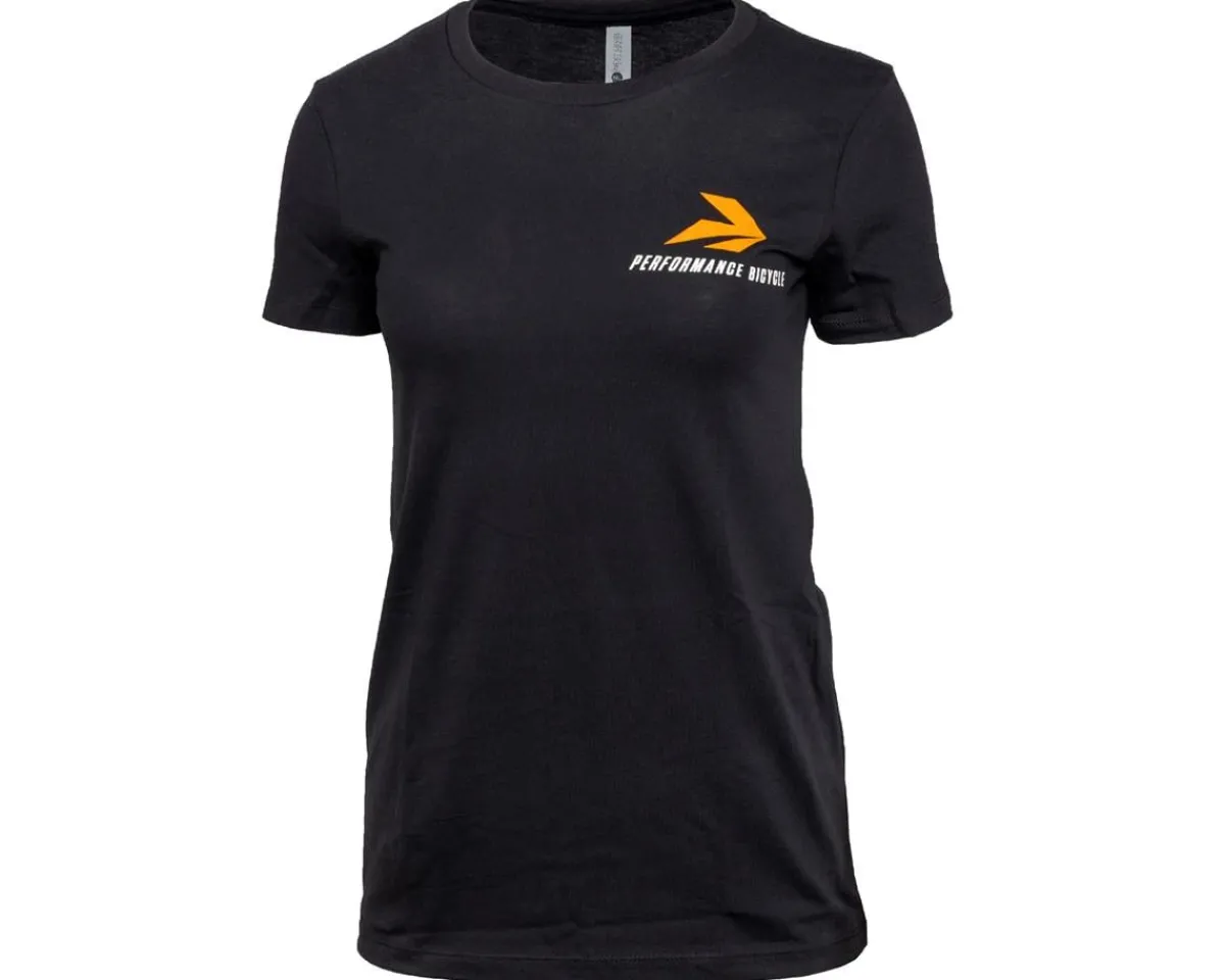 Performance Clothing Sale|Women'S|Women's Challenge The Road T-Shirt (Black) (L)