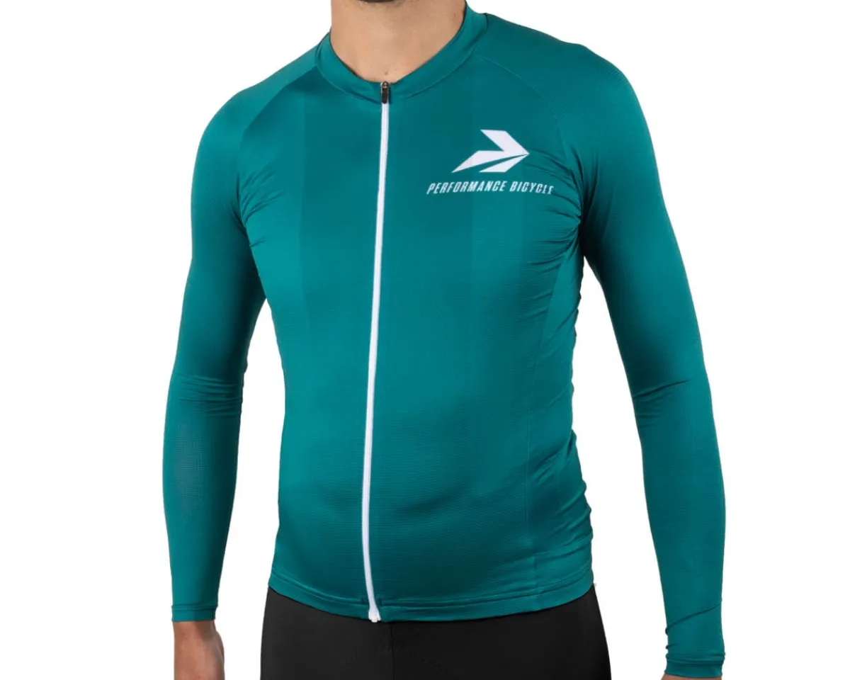 Performance Jerseys|x Voler Air Long Sleeve Jersey (Blue Green) (XS)