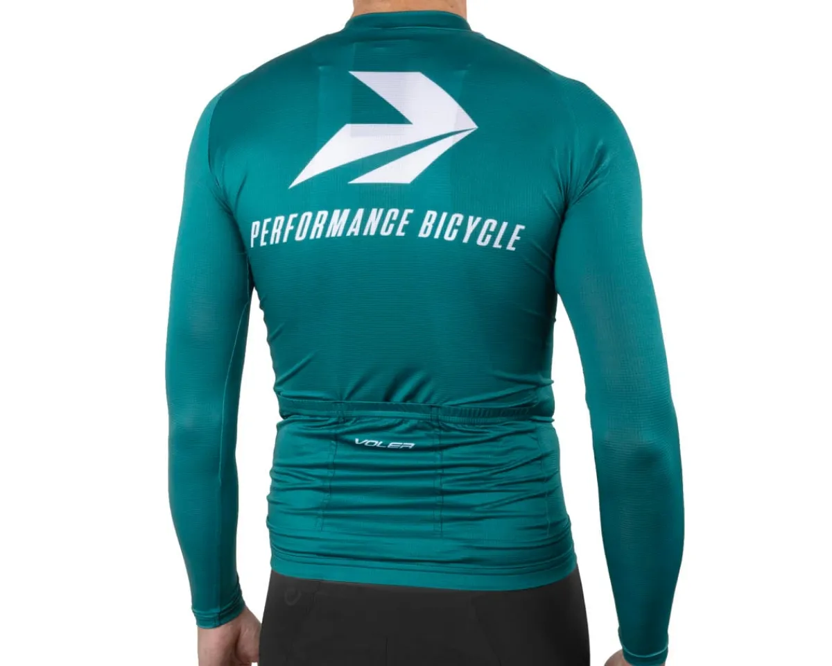 Performance Jerseys|x Voler Air Long Sleeve Jersey (Blue Green) (XS)