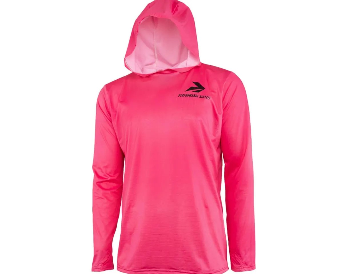 Performance Casual Clothing|Jerseys|x Voler Endurance Air Sun Hoodie (Pink) (S)