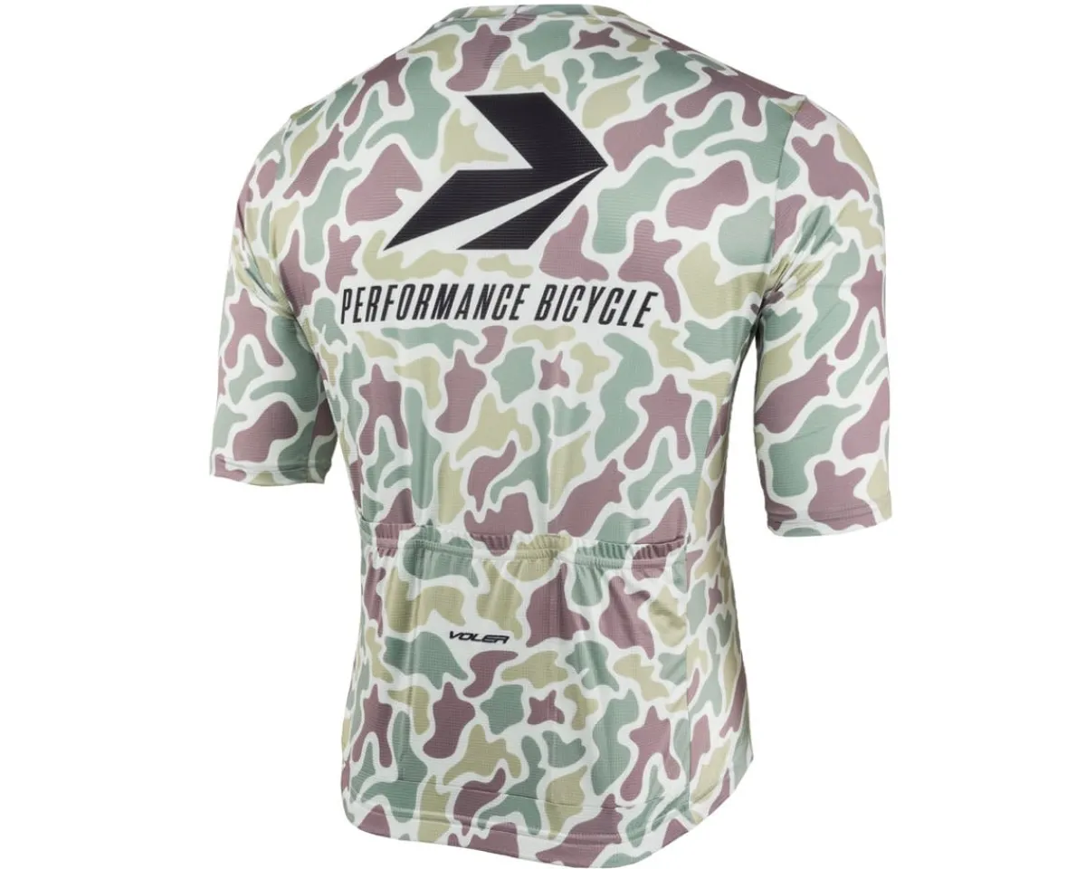 Performance Jerseys|Summer Essentials|x Voler Pro Air Zipperless Short Sleeve Jersey (Camo) (S)
