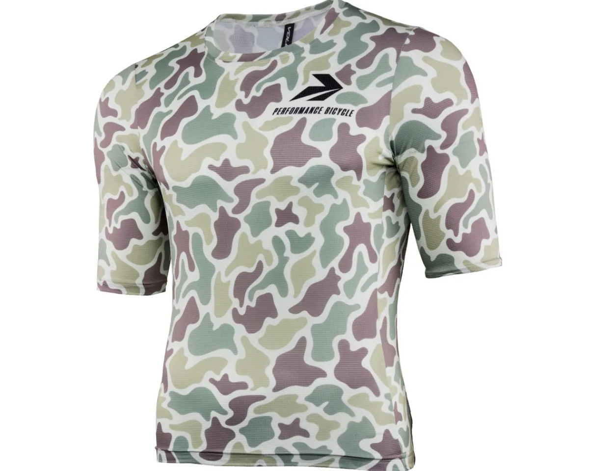 Performance Jerseys|Summer Essentials|x Voler Pro Air Zipperless Short Sleeve Jersey (Camo) (S)