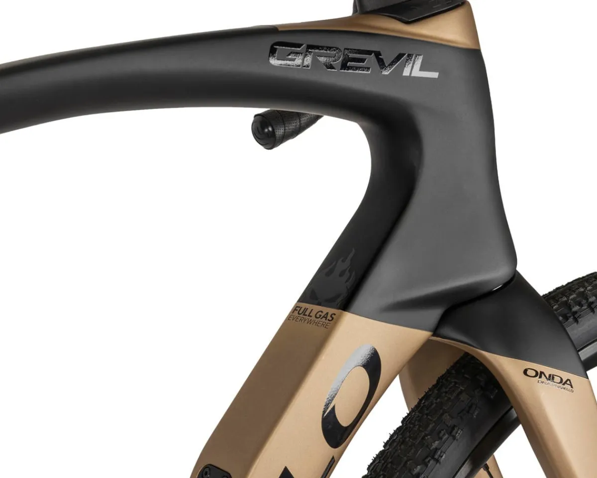 Pinarello Gravel Bikes|Grevil Ekar Gravel Bike (Champagne Gold/Matte Black) (53cm)