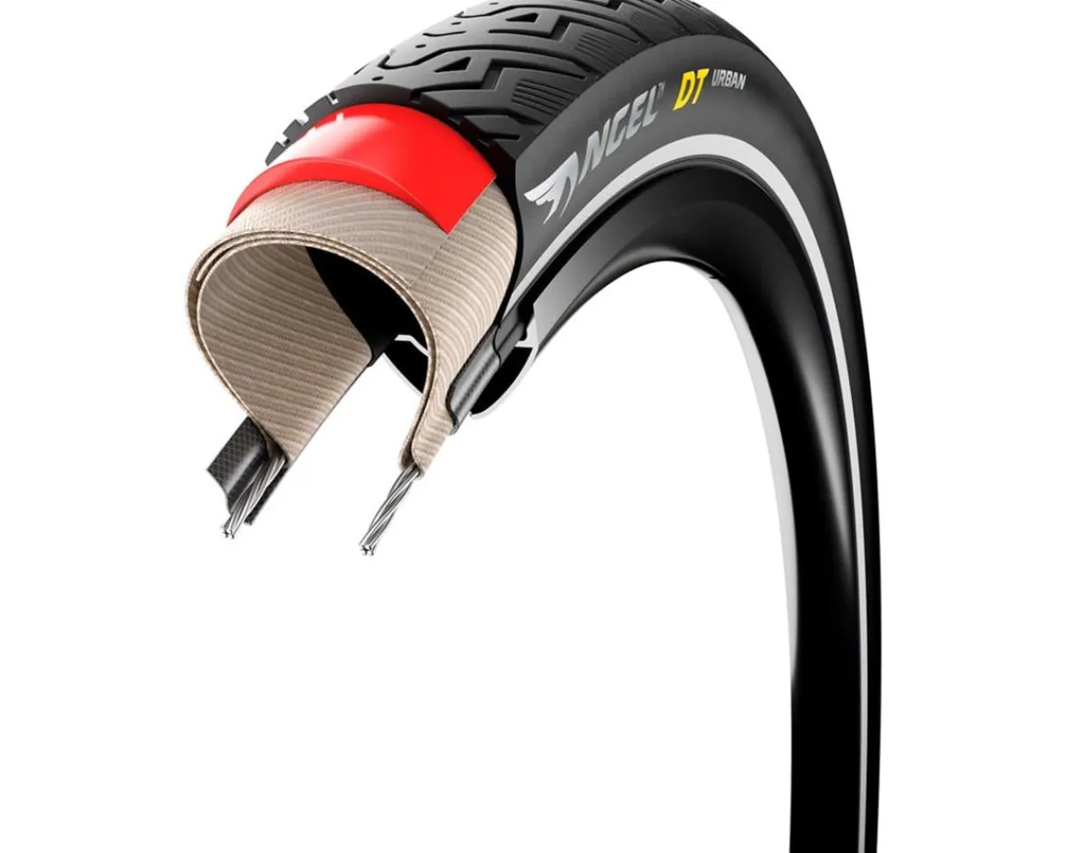 Pirelli Tires|Angel DT Urban/Hybrid Tire (Black/Reflective) (Wire Bead) (700c) (47mm)