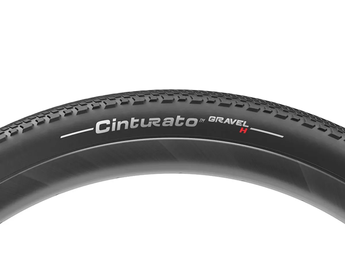 Pirelli E-Bike Parts|Tires|Cinturato Gravel H Tubeless Tire (High-Performance Line) (Black) (700c) (50mm) (SmartEVO GR/ProWALL)
