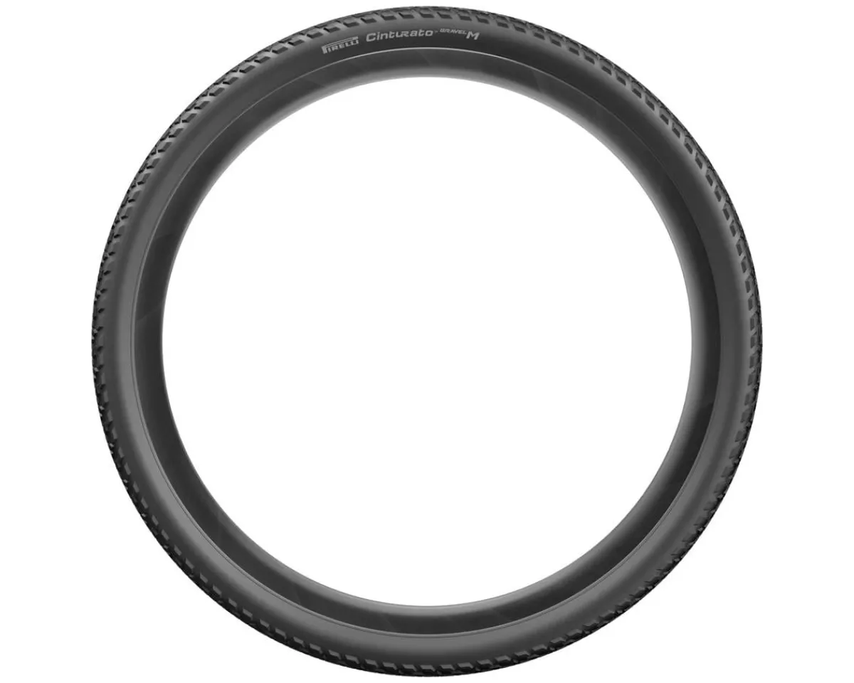 Pirelli E-Bike Parts|Tires|Cinturato Gravel M Tubeless Tire (High-Performance Line) (Black) (700c) (40mm) (SmartEVO GR/ProWALL)