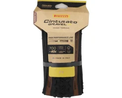 Pirelli E-Bike Parts|Tires|Cinturato Gravel M Tubeless Tire (High-Performance Line) (Classic) (700c) (40mm) (SmartEVO GR/ProWALL)