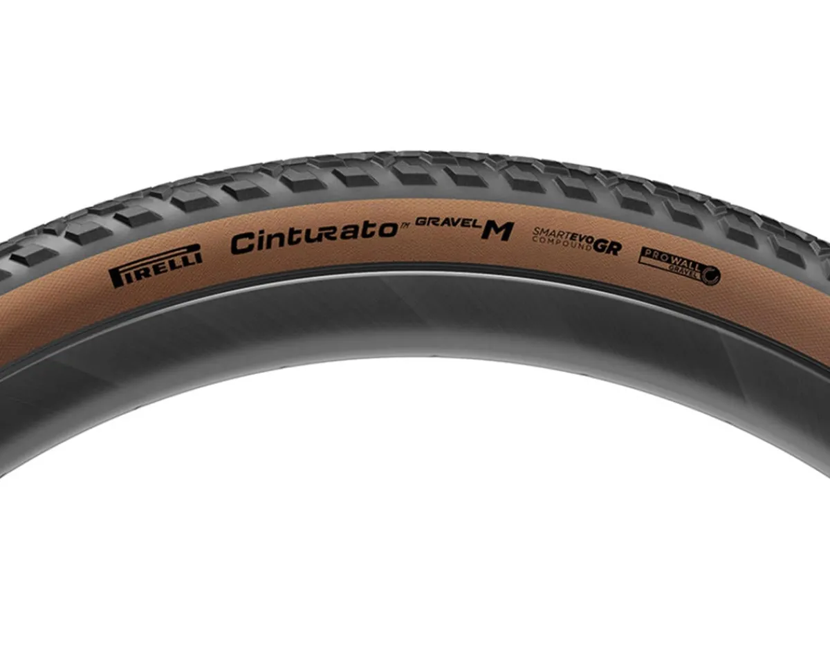 Pirelli E-Bike Parts|Tires|Cinturato Gravel M Tubeless Tire (High-Performance Line) (Classic) (700c) (40mm) (SmartEVO GR/ProWALL)