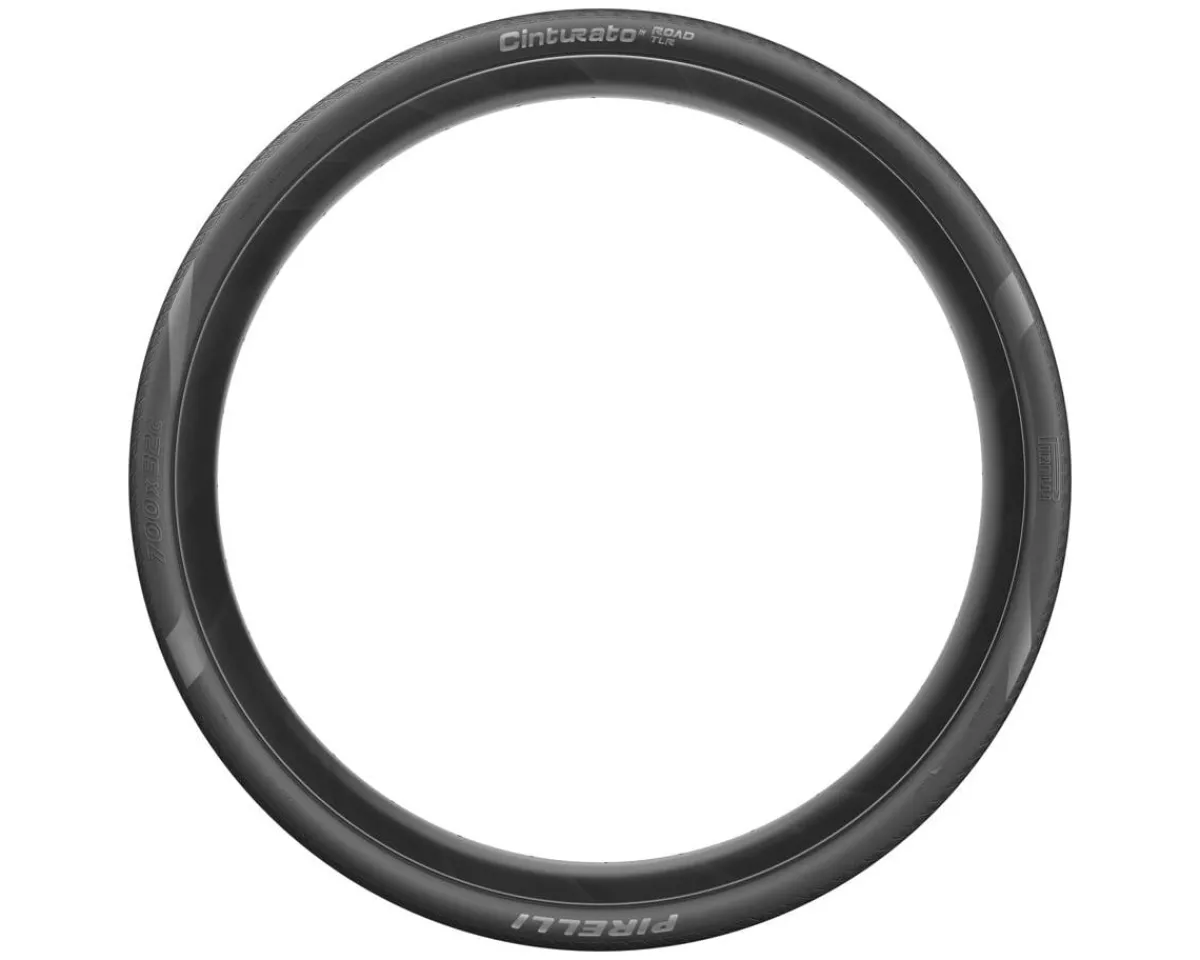 Pirelli Tires|Cinturato Road TLR Tire (Black) (Tubeless) (SmartNet Silica) (TechWall+Road) (700c) (28mm)