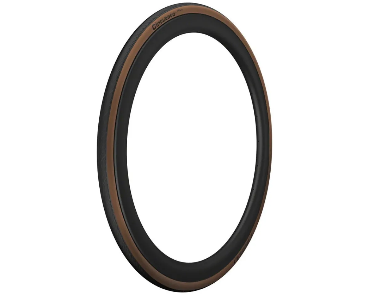 Pirelli Tires|Cinturato Velo Tubeless Road Tire (Classic Tan) (700c) (26mm) (Smartnet/Armour Tech)