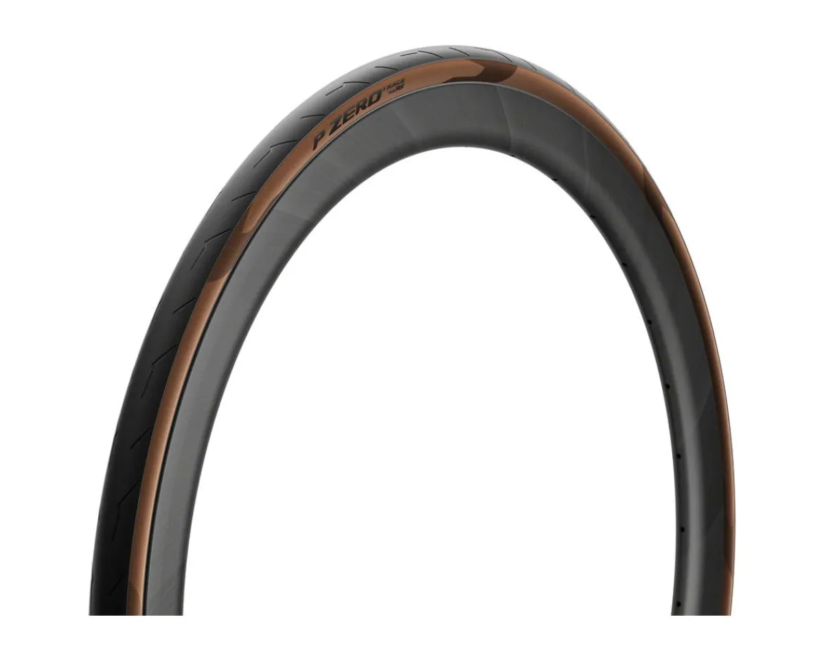 Pirelli Tires|P Zero Race TLR RS Road Tire (Classic Tan) (700c) (32mm) (Smart EVO/SpeedCORE)