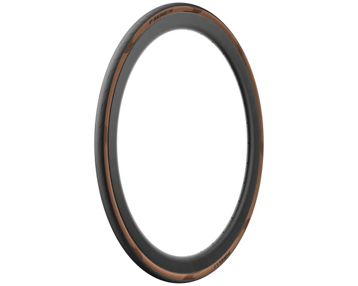 Pirelli Tires|P Zero Race TLR RS Road Tire (Classic Tan) (700c) (32mm) (Smart EVO/SpeedCORE)