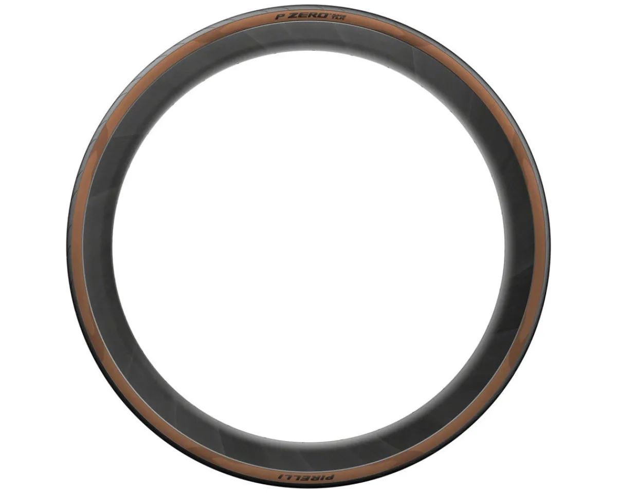 Pirelli Tires|P Zero Race TLR Tubeless Road Tire (Classic Tan) (700c) (30mm) (SmartEVO/SpeedCore)