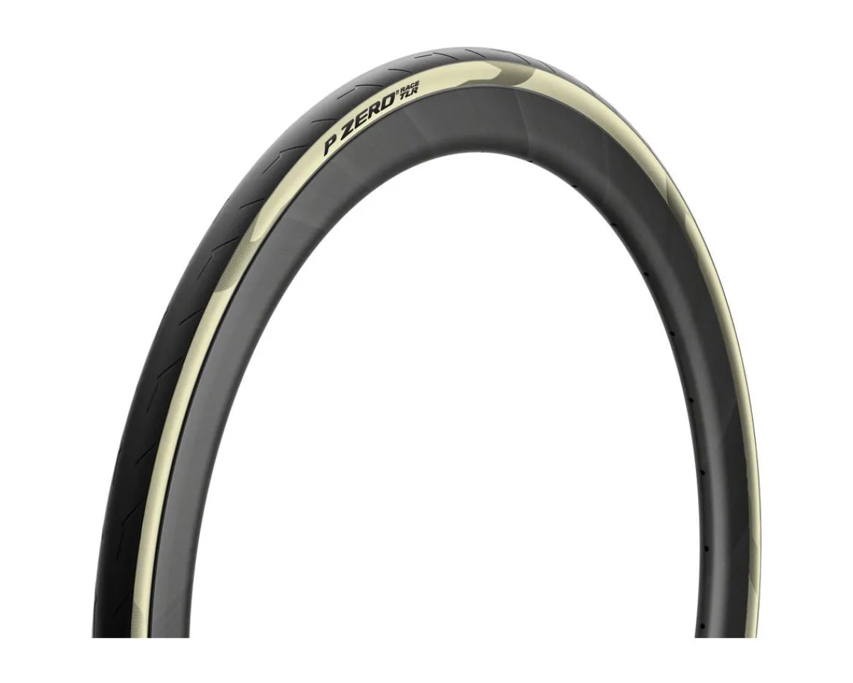 Pirelli Tires|P Zero Race TLR Tubeless Road Tire (Black/Retro Tan Wall) (700c) (700c) (28mm) (SmartEVO/Speedcore)