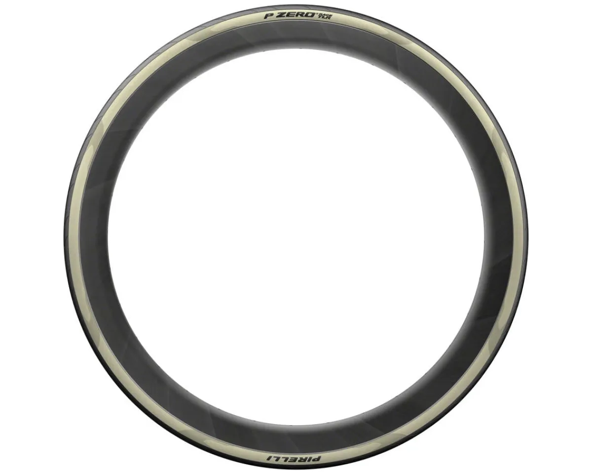 Pirelli Tires|P Zero Race TLR Tubeless Road Tire (Black/Retro Tan Wall) (700c) (700c) (28mm) (SmartEVO/Speedcore)