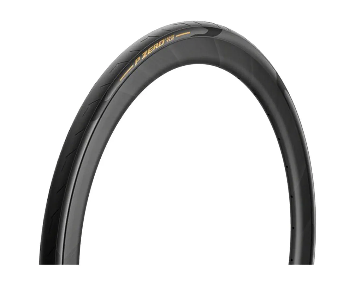 Pirelli Tires|P Zero Race TLR Tubeless Road Tire (Black/Gold) (700c) (28mm) (SmartEVO/SpeedCore)